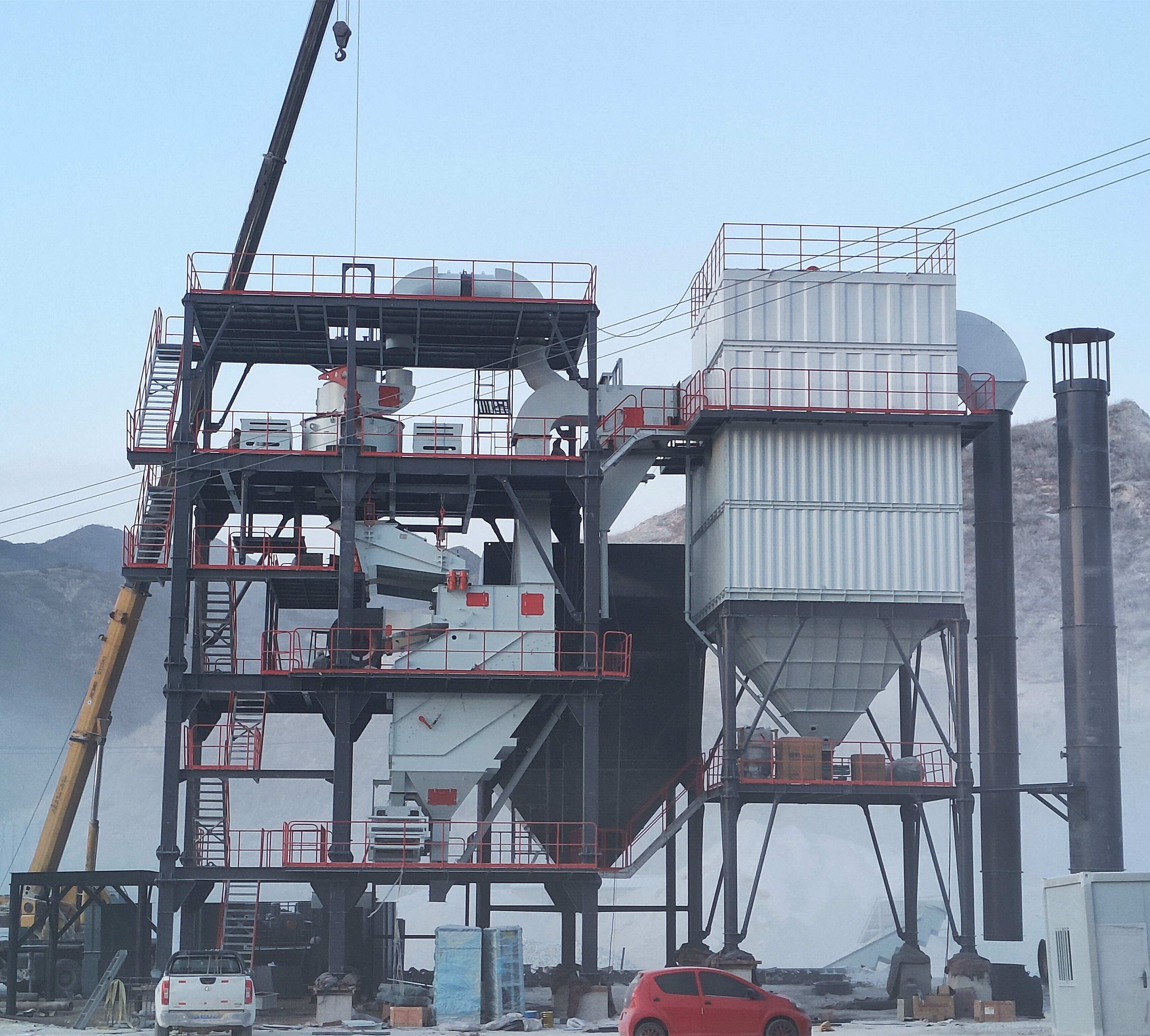 高品質(zhì)砂石登上市場主舞臺，唐山金路制砂樓助力產(chǎn)業(yè)騰飛