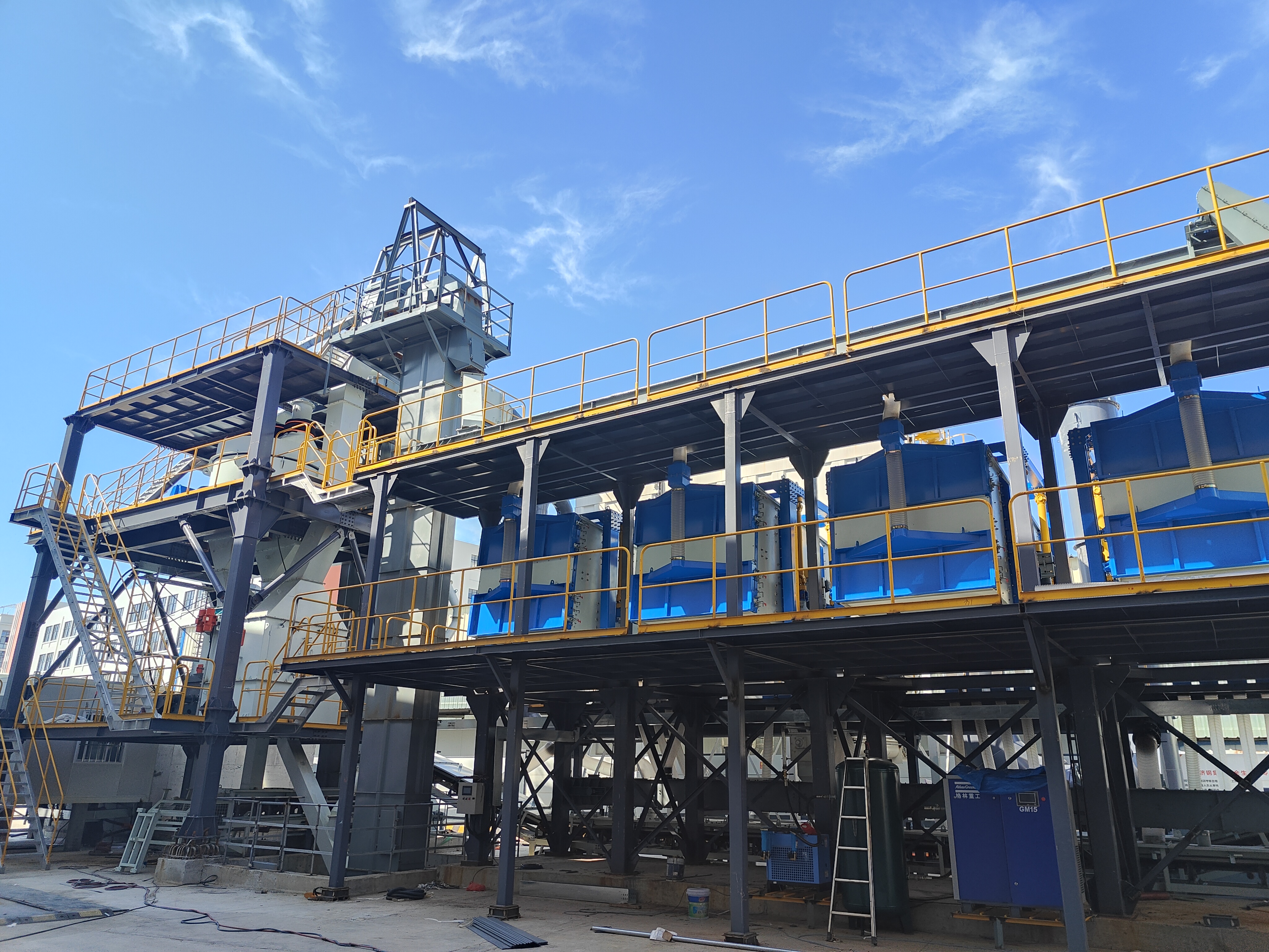 特種砂漿市場(chǎng)火爆，唐山金路特種砂漿制砂樓引領(lǐng)潮流